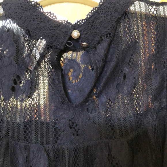 Navy lace dress - Picture 3 of 8